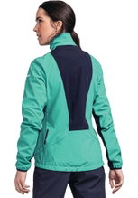 Schöffel Softshell Jacket Rinnen (breathable, elastic) green Women