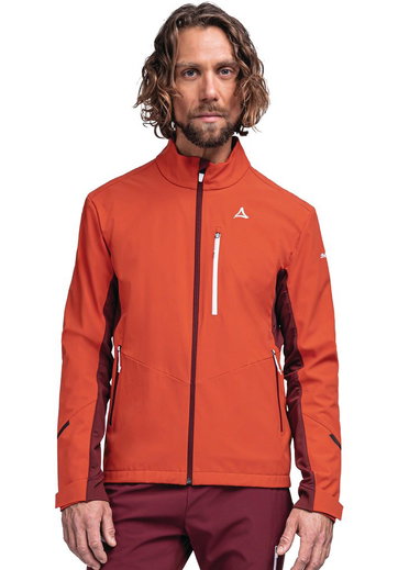 Schöffel Softshell Jacket Rinnen (high breathability and moisture transport) orange Men