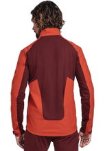 Schöffel Softshelljacke Rinnen (hohe Atmungsaktivität und Feuchtigkeitstransport) orange Herren