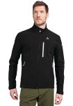 Schöffel Softshelljacke Rinnen (hohe Atmungsaktivität und Feuchtigkeitstransport) schwarz Herren