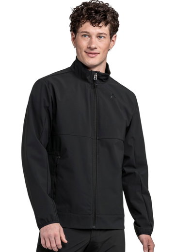 Schöffel Softshelljacke Style Mirusha MNS (wasserabweisend, atmungsaktiv) schwarz Herren