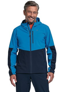 Schöffel Softshell Jacket Tonion (windproof, breathable) blue Men