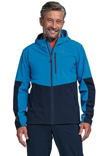 Schöffel Softshell Jacket Tonion (windproof, breathable) blue Men