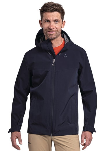 Schöffel Sommer Trekking-Wanderjacke Ankelspitz (2-Lagen, hohe Atmungsaktivität) dunkelblau Herren