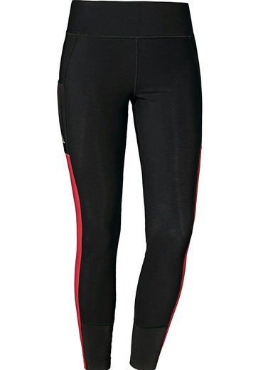 Schöffel Sport-Leggings Taja Tight (4-Wege Stretch, wasserabweisend) lang schwarz Damen