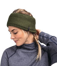 Schöffel Headband (Knitted Pattern) Stenar Headband khaki green - 1 piece