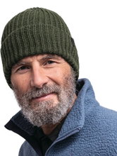 Schöffel Medford Knitted Hat (Ribbed Structure) khaki green - 1 piece
