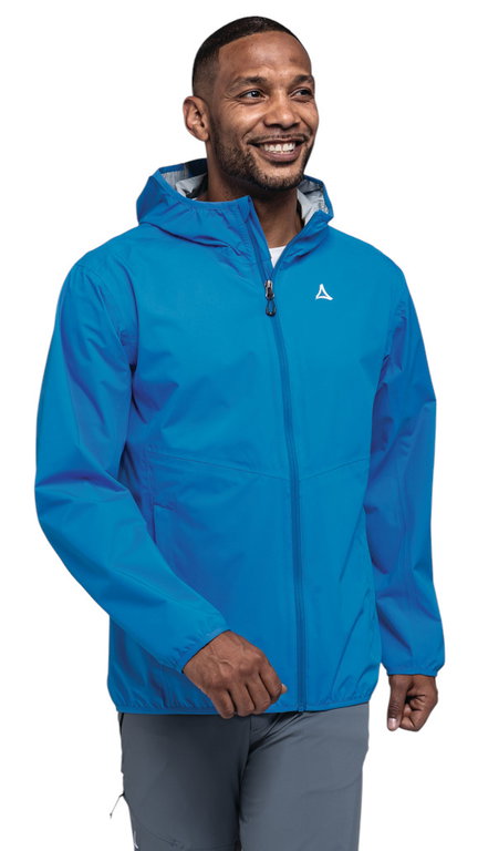 Schöffel Trekking-Wanderjacke Hiking Style Migandi MNS (2.5-Lagen, wasserdicht, atmungsaktiv) blau Herren