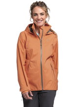 Schöffel Trekking-Wanderjacke Aiplspitz (wasserdicht, 2-Lagen VENTURI) orange Damen