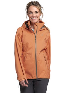 Schöffel Trekking Hiking Jacket Aiplspitz (waterproof, 2-layer VENTURI) orange ladies