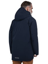 Schöffel Transitional Rain Jacket Urban Insulated Parka Style Malkay (waterproof, breathable) navy blue men's