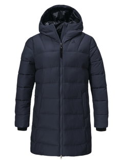 Schöffel Winterparka Urban Insulated Style Boslix (wärmend dank Daunenfüllung) navyblau Damen