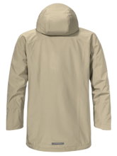 Schöffel Übergangs-Regenjacke Urban Insulated Parka Style Malkay (wasserdicht, atmungsaktiv) beige Herren