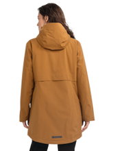 Schöffel Übergangs-Regenjacke Urban Insulated Parka Style Malkay (wasserdicht, atmungsaktiv) hellbraun Damen