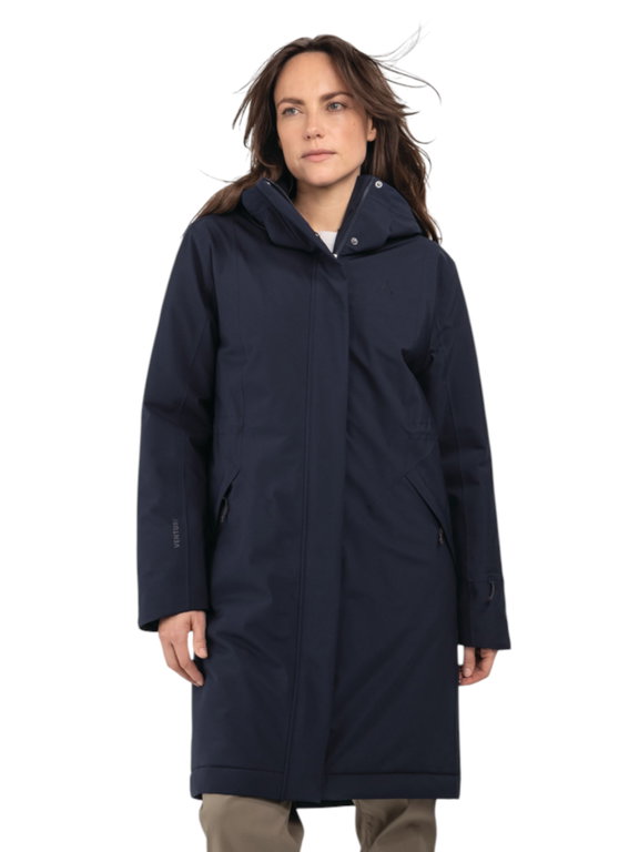 Schöffel Winter-Parka Urban Insulated Coat Style Gregale WMS (wasserdicht, atmungsaktiv) navyblau Damen