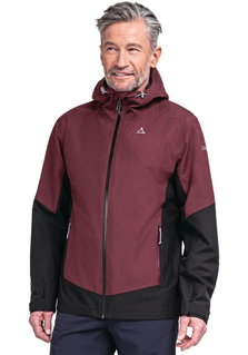 Schöffel Wander-Funktionsjacke Wamberg (wasser-/winddicht) weinrot Herren