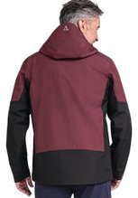Schöffel Wander-Funktionsjacke Wamberg (wasser-/winddicht) weinrot Herren