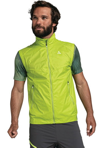 Schöffel Wander-Weste Bygstad Vest (winddicht, wasserabweisend) gelb Herren