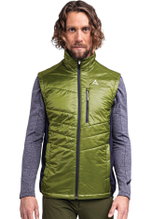 Schöffel Wander-Weste Hybrid Stams Vest (strapazierfähig, atmungsaktiv) grün Herren