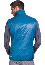 Schöffel Wander-Weste Hybrid Stams Vest (strapazierfähig, atmungsaktiv) blau Herren