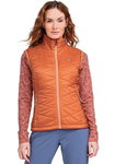 Schöffel Wander-Weste ZipIn Seewand Vest (wasserabweisend, winddicht) orange Damen