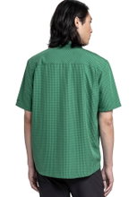 Schöffel Wanderhemd CIRC Shirt Style Dalfoss (UV Schutz, Brusttasche) kurzarm grün Herren