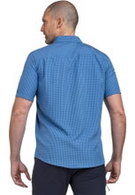 Schöffel Wanderhemd CIRC Shirt Style Dalfoss (UV Schutz, Brusttasche) kurzarm blau Herren