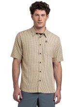 Schöffel Wanderhemd CIRC Shirt Style Dalfoss (UV Schutz, Brusttasche) kurzarm schwarz Herren