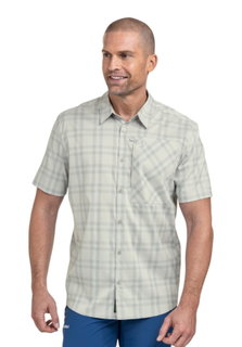 Schöffel Hiking Shirt Frolya (UV Protection, Chest Pocket) Short Sleeve Grey Men's