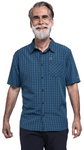 Schöffel Wanderhemd CIRC Shirt Style Dalfoss (UV Schutz, Brusttasche) kurzarm dunkelblau Herren