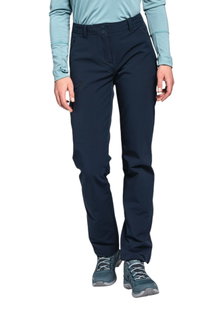 Schöffel Wanderhose Ascona Warm Pant (4-Wege Stretch, wasserabweisend) lang navyblau Damen