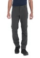 Schöffel Wanderhose Folkstone Zip Off (Hosenbeine abtrennbar, 4-Wege-Stretch) asphaltgrau Herren