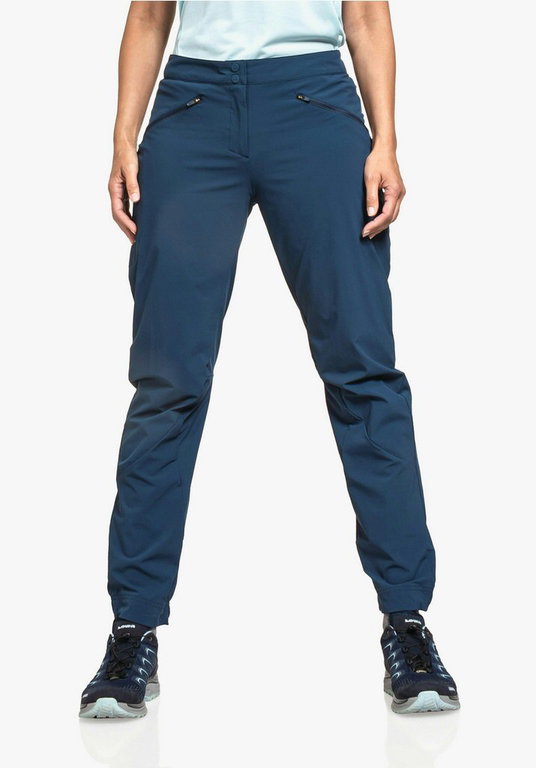 Schöffel Wanderhose Hestad Pant (4-Wege Stretch, wasserabweisend) lang navyblau Damen