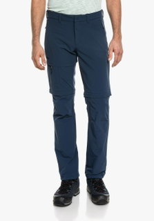 Schöffel Hiking Trousers Koper1 Zip Off (Legs detachable, breathable, quick-drying) dark blue Men