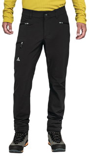 Schöffel Wanderhose Mountain Pant Style Blaueis MNS (4-Wege-Stretch, schnelltrocknend) lang schwarz Herren