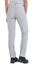 Schöffel hiking trousers Pant Ascona (4-way stretch, durable, water-repellent) long light grey women