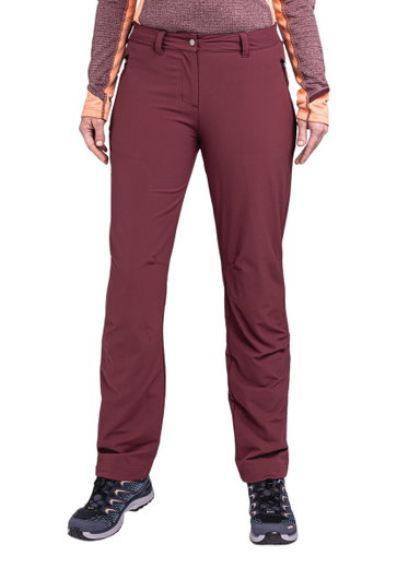 Schöffel Wanderhose Pant Engadin1 Warm (4-Wege Stretch, strapazierfähig) lang weinrot Damen