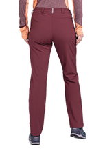 Schöffel Hiking Trousers Pant Engadin1 Warm (4-Way Stretch, Durable) Long Burgundy Ladies
