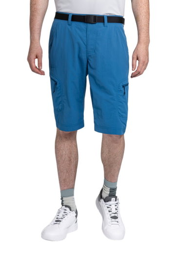 Schöffel Reise-Wanderhose Silvaplana2 kurz (UV-Schutz) blau Herren