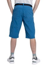 Schöffel Reise-Wanderhose Silvaplana2 kurz (UV-Schutz) blau Herren