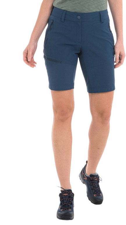 Schöffel Wanderhose Toblach2 Shorts (hoher Tragekomfort) kurz navyblau Damen