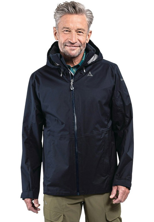 Schöffel Trekking-Wanderjacke Aiplspitz (wasserdicht) navyblau Herren