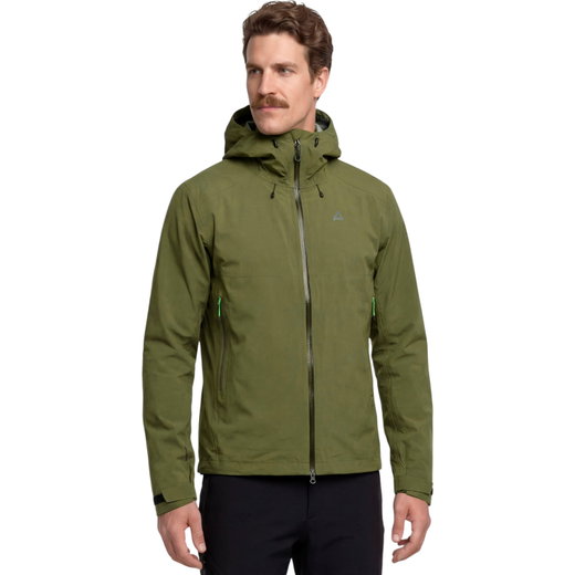 Schöffel Wanderjacke Cascata (3-Lagen, wasserdicht, atmungsaktiv) dunkelgrün Herren