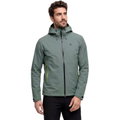 Schöffel Wanderjacke Cascata (3-Lagen, wasserdicht, atmungsaktiv) stahlgrau Herren
