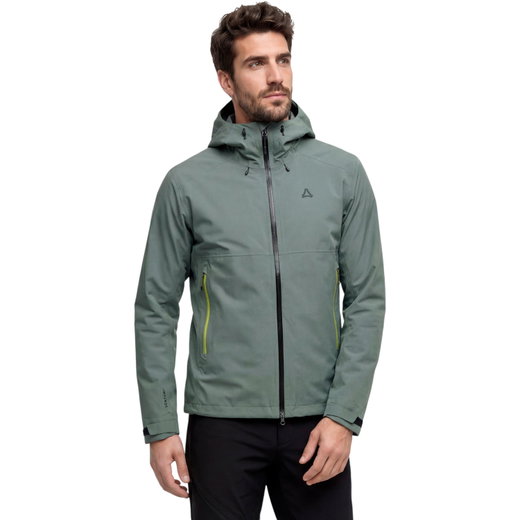 Schöffel Cascata Hiking Jacket (3-layer, waterproof, breathable) steel grey men's