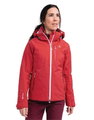 Schöffel Trekking-Wanderjacke Gaschurn (2-Lagen, wasserdicht und atmungsaktiv) rot Damen