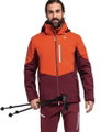 Schöffel Trekking-Wanderjacke Gaschurn (2-Lagen, wasserdicht und atmungsaktiv) rot Herren