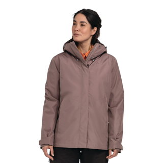 Schöffel Wanderjacke Hiking 3in1 Style Okere Jacket (2-Lagen VENTURI, wasserdicht) mauve rosa Damen