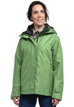 Schöffel Wanderjacke Hiking 3in1 Style Okere Jacket (2-Lagen VENTURI) grün Damen