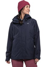 Schöffel Wanderjacke Hiking 3in1 Style Okere Jacket (2-Lagen VENTURI) navyblau Damen